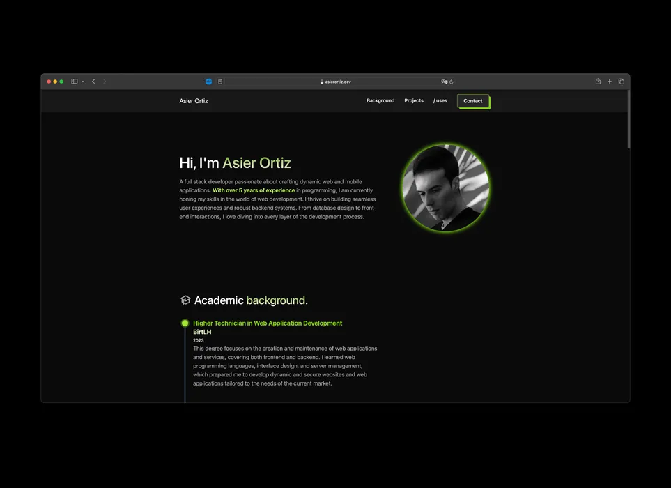 Meta Portfolio & Blog Project